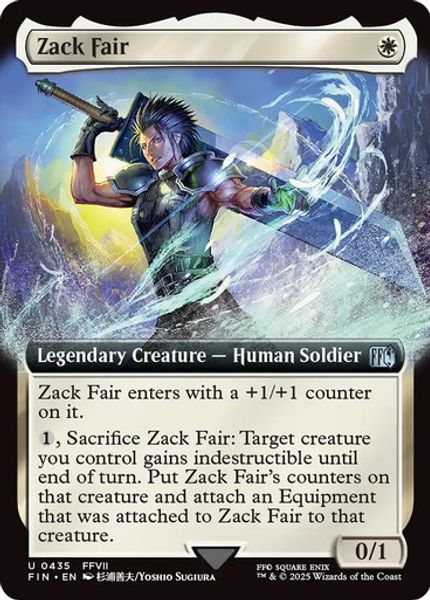 Hovedbilde Zack Fair (Extended Art) ...